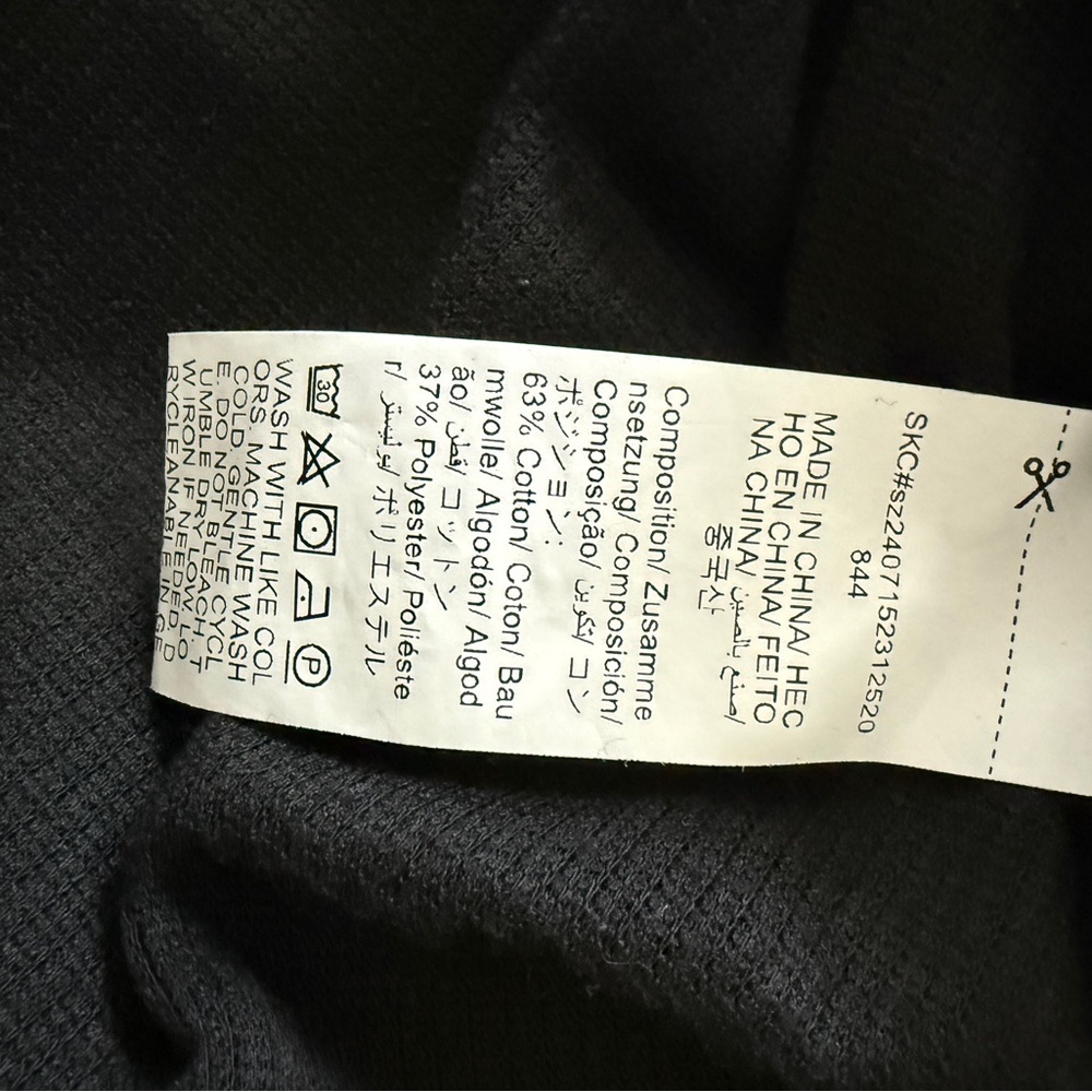 SHEIN Black Long Sleeve Top with Working Button Detail - Picture 6 of 7